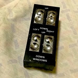 Vintage interior Cadillac window switch